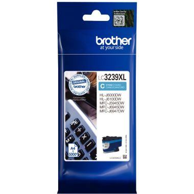 Brother LC3239XLC cartouche jet d'encre cyan très haute capacité authentique