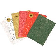 Pochette de 30 feuilles pour Decopatch motifs Noël