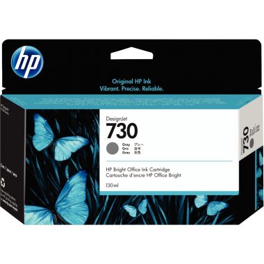 HP 730 cartouche d'encre gris authentique (P2V66A)