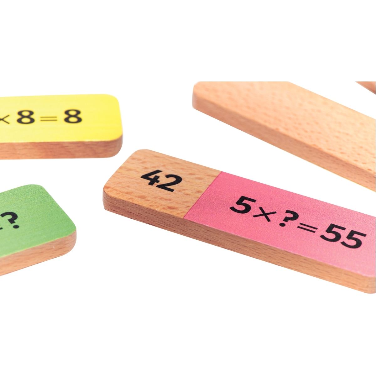 Dominos  en bois multiplication de 60 pièces