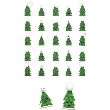 Lot de 75 stickers avec pompons