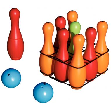Jeu de bowling 9 quilles et 2 boules