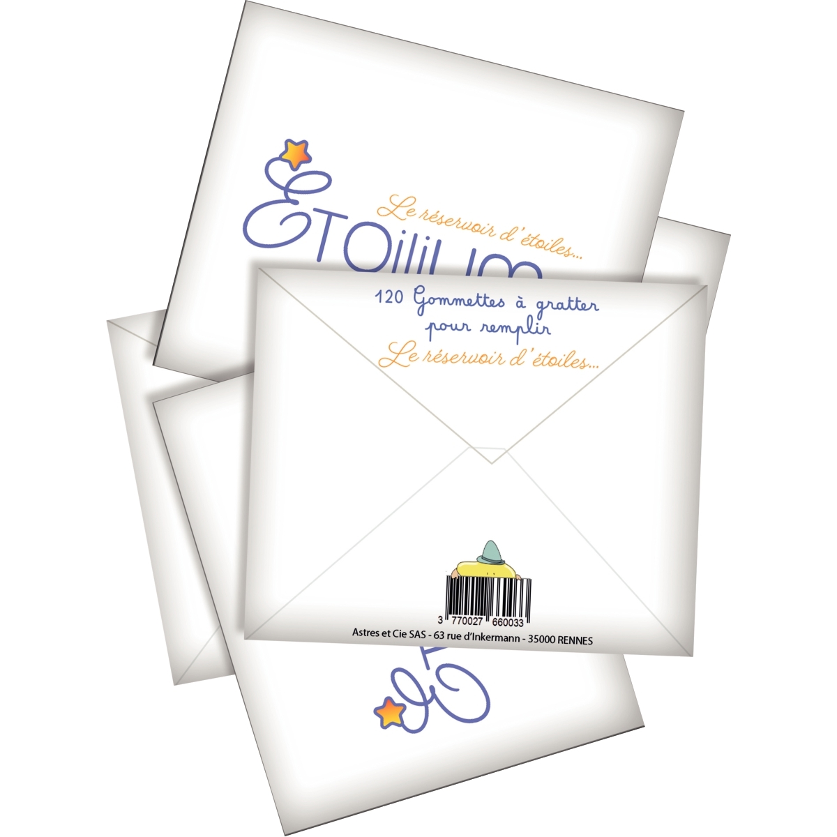 Lot de 600 gommettes pour l'ETOILIUM
