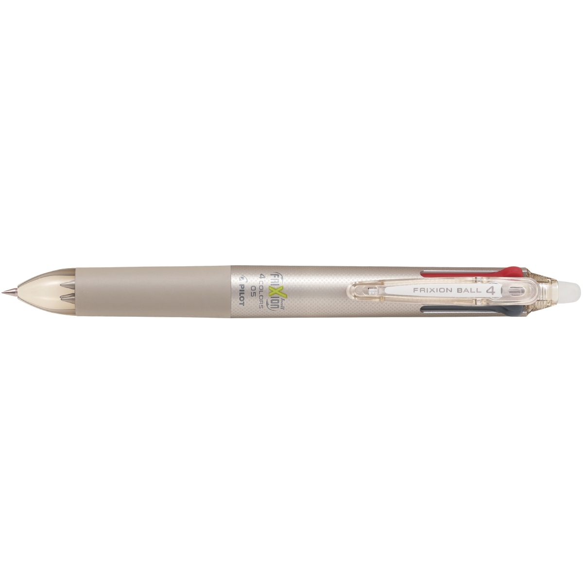 Stylo bille 4 couleurs Frixion Ball champagne