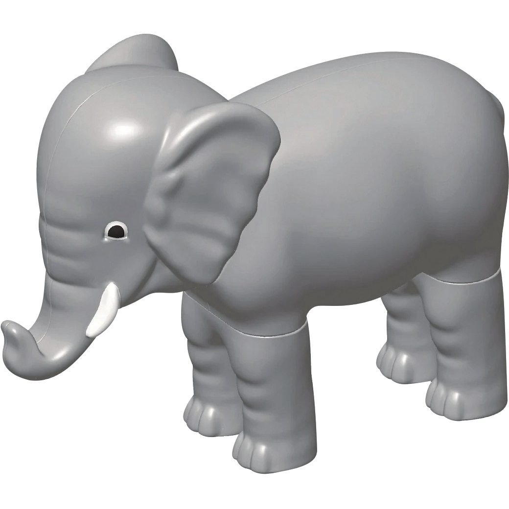 Boite de 7 mini puzzles 3D magnétiques, animaux de la jungle