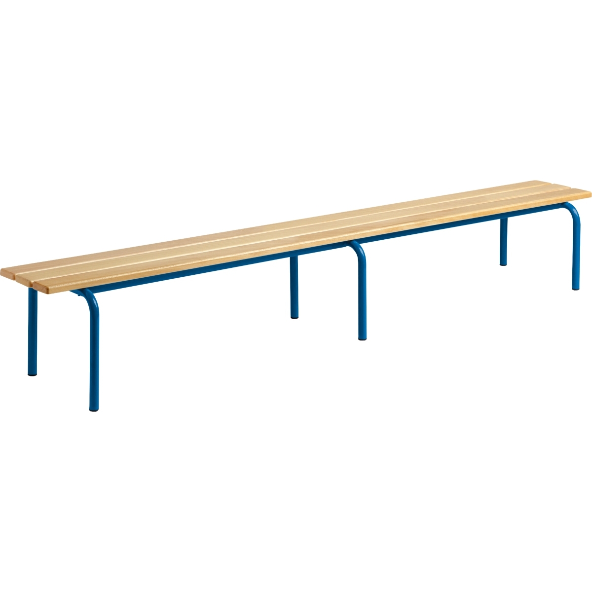 Banc sans dossier L160cm T1 bleu