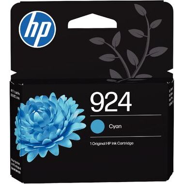 HP 924 cartouche d'encre cyan authentique (4K0U3NE)