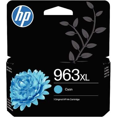 HP 963XL cartouche d'encre cyan grande capacité authentique (3JA27AE)