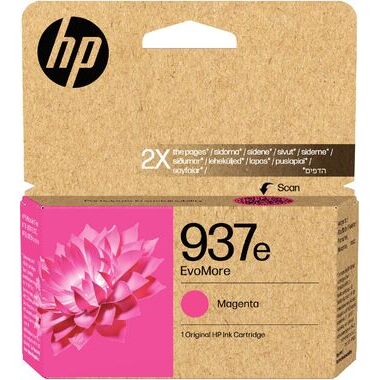 HP 937e cartouche d'encre magenta haute capacité authentique (4S6W7NE)