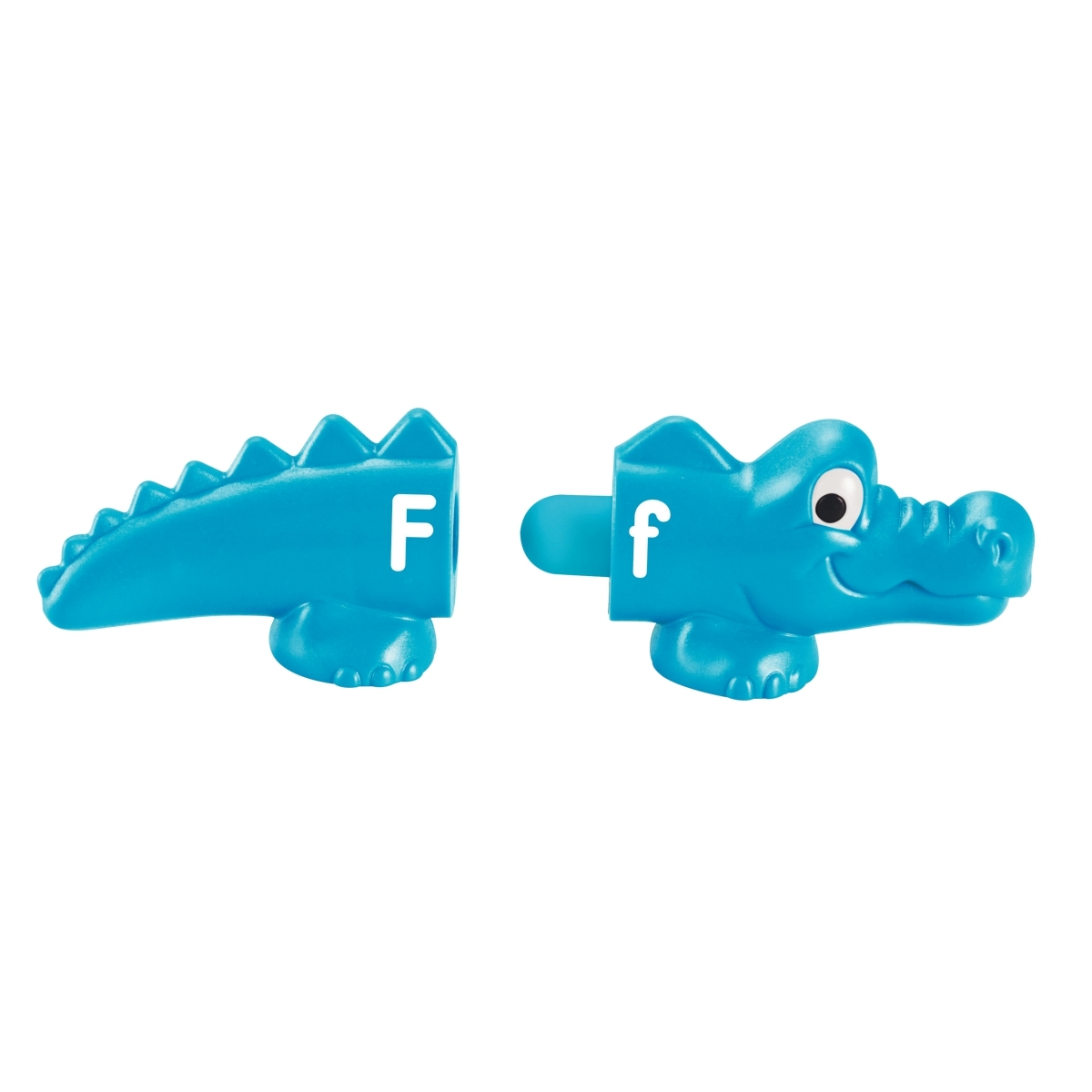 Baril de 13 alligators lettres assortis
