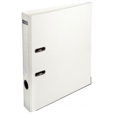 Classeur à levier pour format A4, dos 5 cm, blanc
