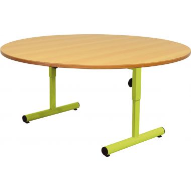 Table diamètre 120cm T1 à T3 vert granny