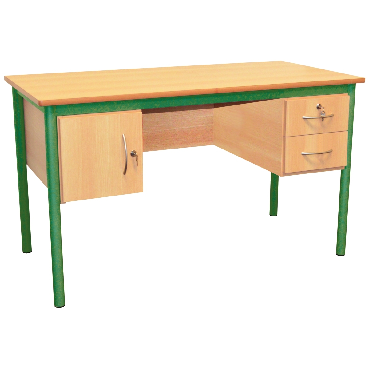 Bureau du professeur 130x65cm vert