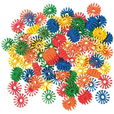 Jeu de construction crémaillère 80 pièces