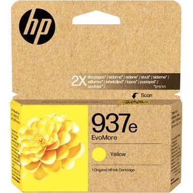 HP 937e cartouche d'encre jaune haute capacité authentique (4S6W8NE)