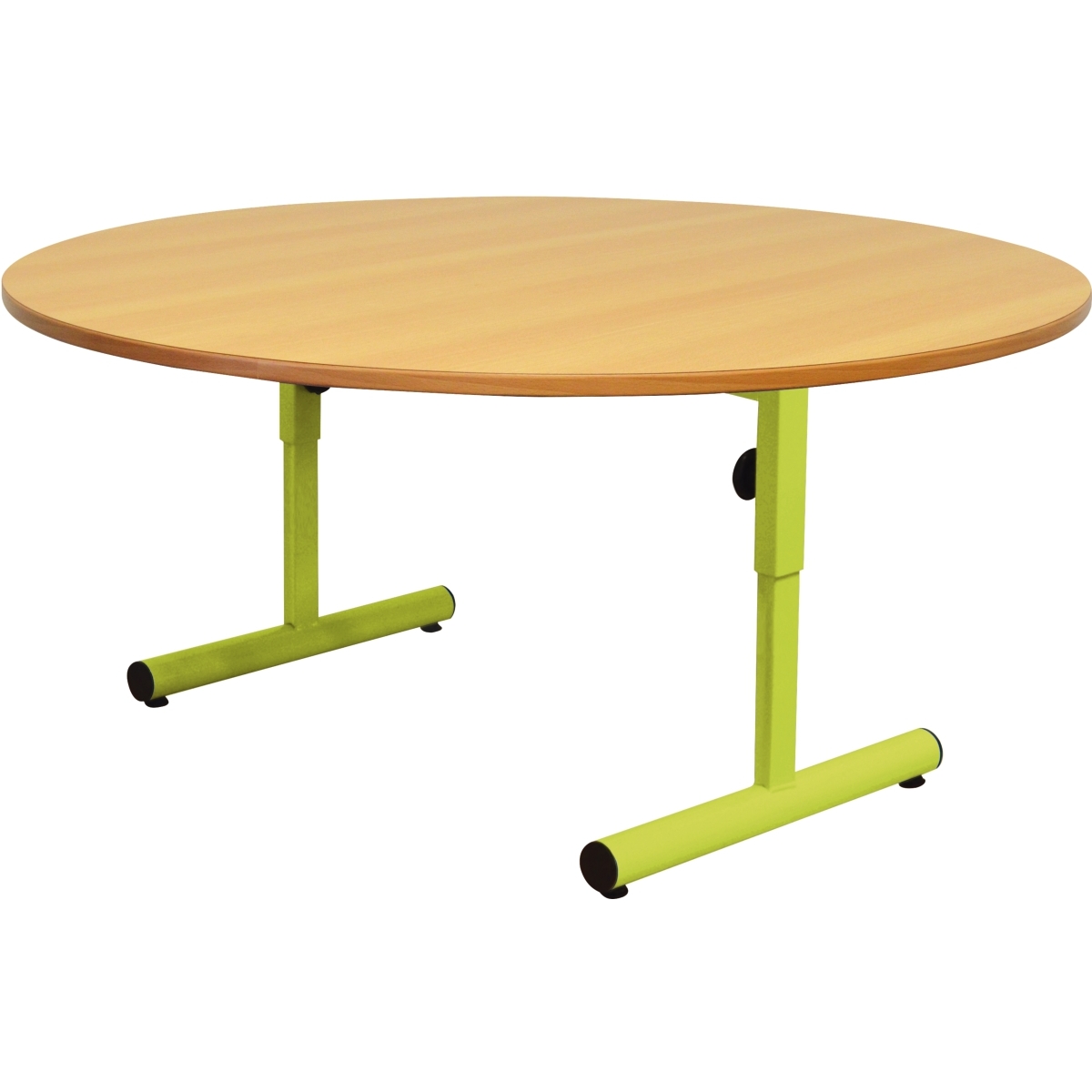 Table diamètre 120cm T1 à T3 vert granny