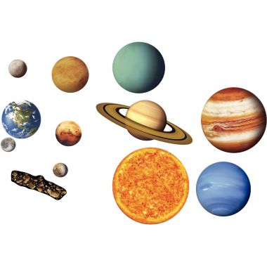 Set de 12 planètes magnétiques