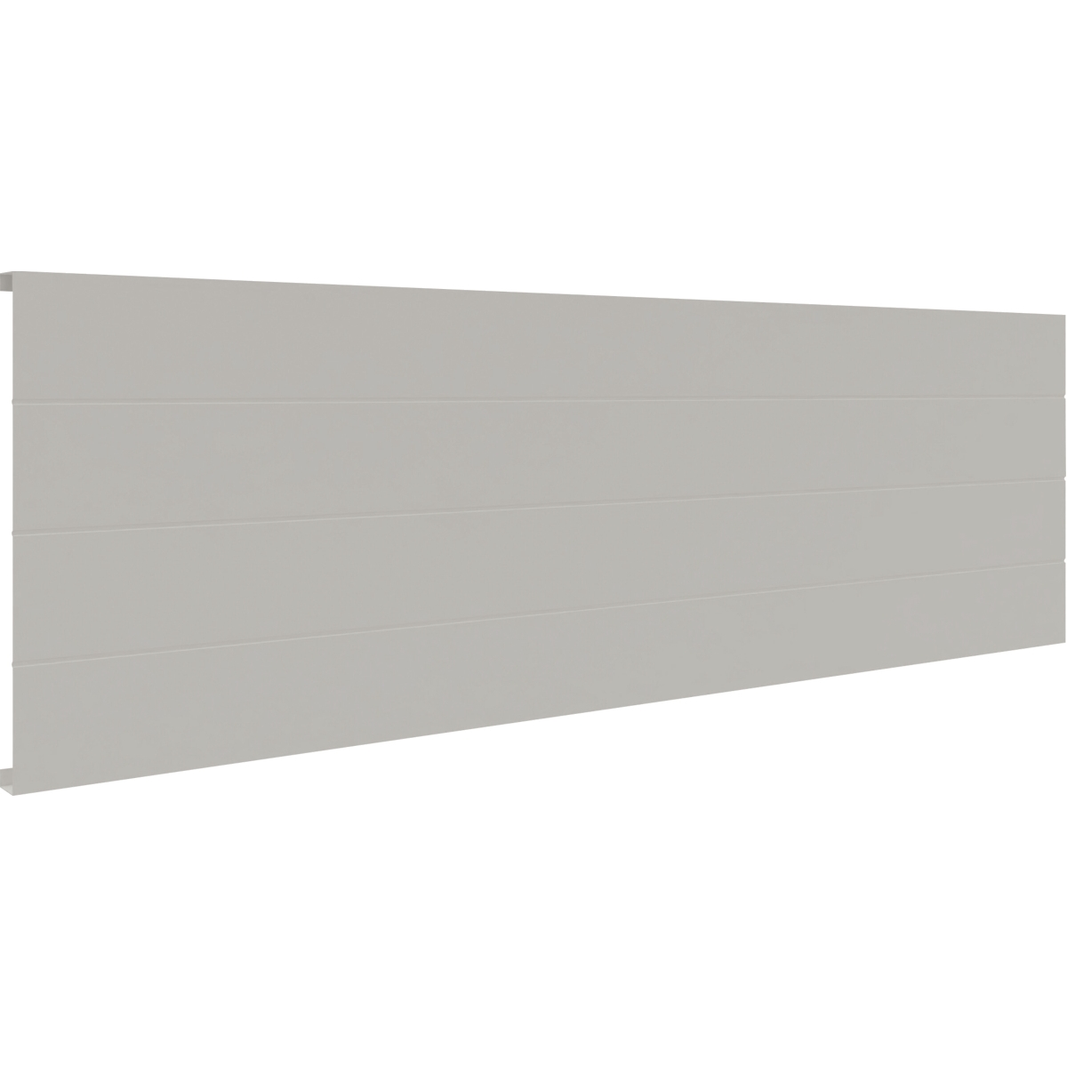 Voile de fond L150 cm pour bureau L180 cm Idol Blanc