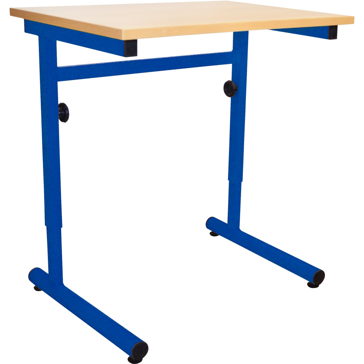 Table réglable 70x50cm T4 à T6 bleu