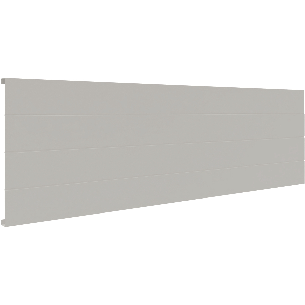 Voile de fond L90 cm pour bureau L120 cm Idol Blanc