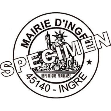Option pour tampon Marianne ou officiel