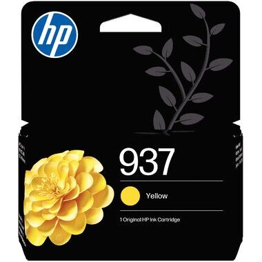 HP 937 cartouche d'encre jaune authentique (4S6W4NE)