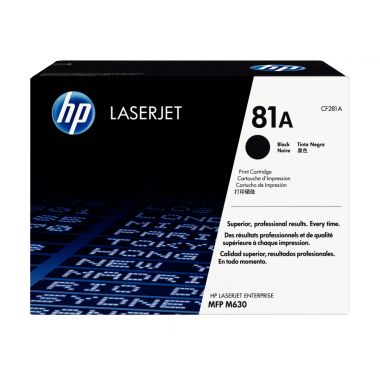HP 81A toner noir authentique (CF281A)